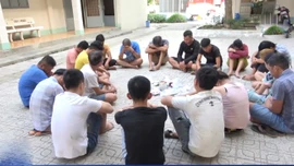 Triệt phá tụ điểm đánh bạc quy mô lớn ở khu vực biên giới