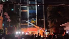 Cháy tòa nhà Dầu khí Thanh Hóa