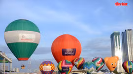 Rực rỡ sắc màu trong Ngày hội khinh khí cầu TP Hồ Chí Minh lần 2