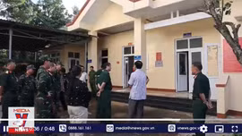 Kiểm tra hiện trường vụ dùng súng tấn công tại Đắk Lắk