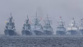 Nga phô diễn sức mạnh quân sự nhân Ngày Hải quân 2019