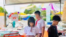 Học sinh thỏa sức vui hè cùng Hội sách thiếu nhi TP Hồ Chí Minh 