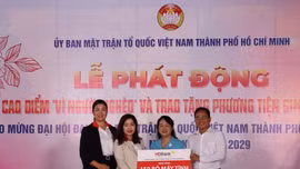 TP Hồ Chí Minh: Phát động hưởng ứng tháng cao điểm vì người nghèo