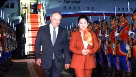 Tổng thống Nga Putin đã tới Mông Cổ, quốc gia thành viên ICC