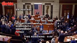 Nga và Ukraine lên tiếng sau khi Hạ viện Mỹ thông qua dự luật viện trợ 61 tỷ USD cho Kiev