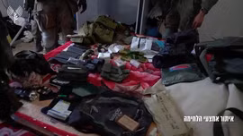 Israel công bố video thu giữ hàng loạt vũ khí ở Nam Liban