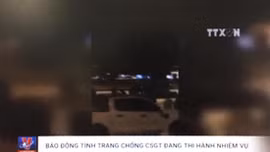 Báo động tình trạng hành hung, chống đối CSGT thi hành nhiệm vụ