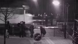 May mắn thoát chết như trong phim hành động