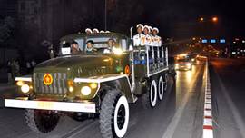 Tổng duyệt Lễ đưa linh cữu Đại tướng Võ Nguyên Giáp 