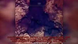 Xem liên quân dội bom “dọn sạch” căn cứ IS ở Syria trong nháy mắt