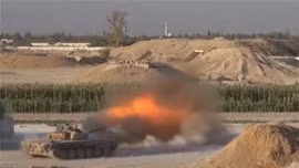 Xem Syria dùng hỏa lực mạnh tiêu diệt phiến quân