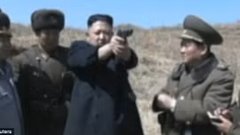 Triều Tiên tung video nhà lãnh đạo Kim Jong Un bắn súng