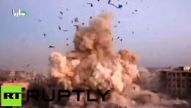 Nơi ẩn náu của IS nổ tung do tên lửa liên quân