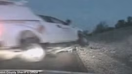 May mắn sống sót khỏi ‘xe bay’