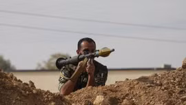 Xem quân đội Syria dội bom phiến quân