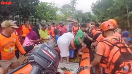 Bão Trami đổ bộ, gây ngập lụt diện rộng ở miền Bắc Philippines