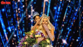 Nhìn lại khoảnh khắc đăng quang của tân Hoa hậu Hoàn vũ 2024