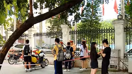 Xử lý nghiêm học sinh đi xe máy phân khối lớn