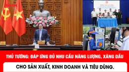 Thủ tướng yêu cầu đáp ứng đủ nhu cầu năng lượng, xăng dầu cho sản xuất, kinh doanh và tiêu dùng 