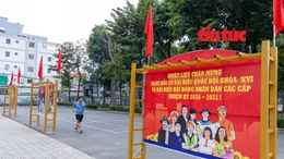 Các khu phố ở TP Hồ Chí Minh đã sẵn sàng cho ngày cử tri đi bầu cử