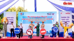 Sôi động Ngày hội Thanh niên với văn hóa giao thông