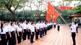 Sinh viên TP Hồ Chí Minh hướng về Đại hội XIV Đảng