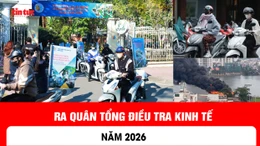 Ra quân tổng điều tra kinh tế năm 2026