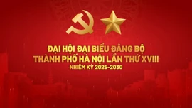 Khai mạc trọng thể Đại hội đại biểu Đảng bộ TP Hà Nội lần thứ XVIII, nhiệm kỳ 2025 - 2030