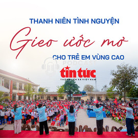 Thanh niên tình nguyện gieo ước mơ cho trẻ vùng cao