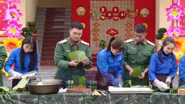 Bộ đội vui Tết, đón xuân