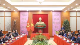 Tổng Bí thư tiếp đoàn kiều bào dự Chương trình 'Xuân Quê hương 2025'