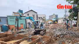 Công tác giải phóng mặt bằng trên tuyến Quốc lộ 13 đang được đẩy nhanh tiến độ.