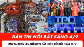 Kéo dài triển lãm thành tựu đất nước đến hết ngày 15/9