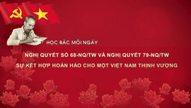 Học Bác mỗi ngày: Nghị quyết số 68-NQ/TW và Nghị quyết 79-NQ/TW - Sự kết hợp hoàn hảo cho một Việt Nam thịnh vượng