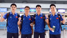 U22 Việt Nam lên đường sang Thái Lan, quyết tâm chinh phục HCV SEA Games 33