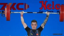 Đội tuyển cử tạ Việt Nam khởi đầu thuận lợi ở giải vô địch châu Á 2025