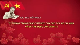 Học Bác mỗi ngày: Tư tưởng trọng dụng trí thức của Chủ tịch Hồ Chí Minh và sự vận dụng của Đảng ta