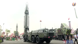 Mãn nhãn dàn khí tài quân sự tại Triển lãm thành tựu đất nước 80 năm