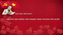 Học Bác mỗi ngày: Lan tỏa sâu rộng các phong trào thi đua yêu nước