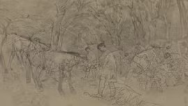 Khoảnh khắc 'Đường lên Điện Biên' qua tác phẩm của các danh họa