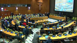 Các nước cam kết nỗ lực giải trừ vũ khí hạt nhân