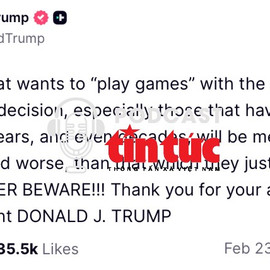 Tin nóng thế giới sáng 24/2/2026