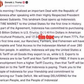 Tin nóng thế giới sáng 16/7/2025