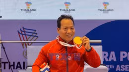 ASEAN Para Games 13: Đô cử Lê Văn Công giành huy chương vàng