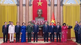 Trao quyết định bổ nhiệm các thành viên Chính phủ