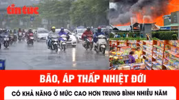 Bão, áp thấp nhiệt đới có khả năng ở mức cao hơn trung bình nhiều năm