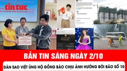 Dàn sao Việt ủng hộ đồng bào bị ảnh hưởng bởi bão số 10