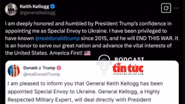 Tin nóng thế giới sáng 17/3/2025