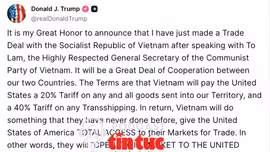 Tin nóng thế giới sáng 3/7/2025