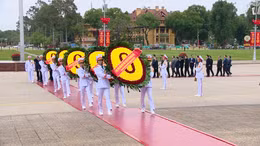 Lãnh đạo Đảng, Nhà nước vào Lăng viếng Chủ tịch Hồ Chí Minh